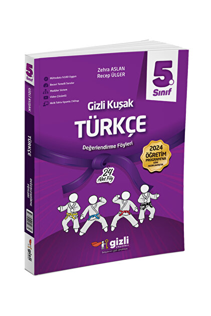 Gizli Yayınları 5. Sınıf Türkçe Gizli Kuşak Serisi Değerlendirme
