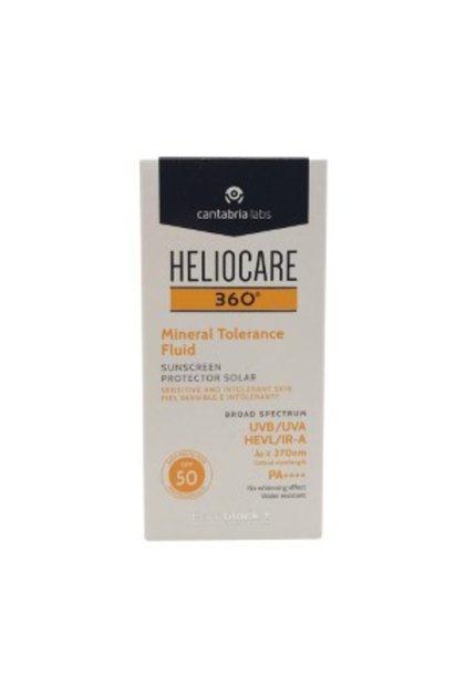 Heliocare 360 ​​Mineral Tolerance Fluid Spf50 50 ml