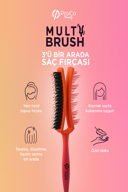 PROCO Beauty Pro MultyBrush - YENİ NESİL TOPUZ FIRÇASI - Kaynak