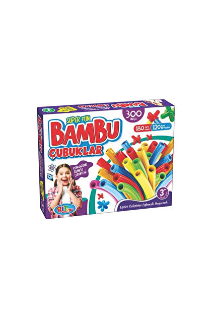 Bamboo Sticks Educational and Developmental Game 300 Pieces