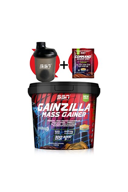 SSN Sports Style Nutrition Gainzilla Mass Gainer 5000 g (Çikolata