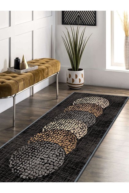 Modern Dokuma Yolluk Halı Salon mutfak koridor halı kilim Fes13