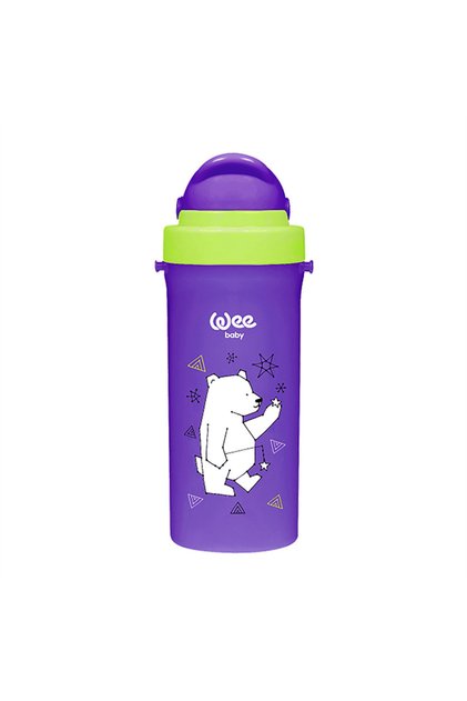 Pipetli Bardak 300 ml 6+ ay Mor