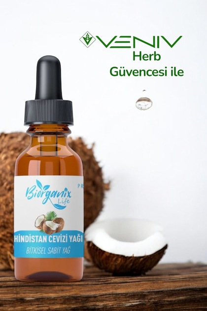 100% Natural Coconut Oil 20 ml - Herbal Fixed Oil