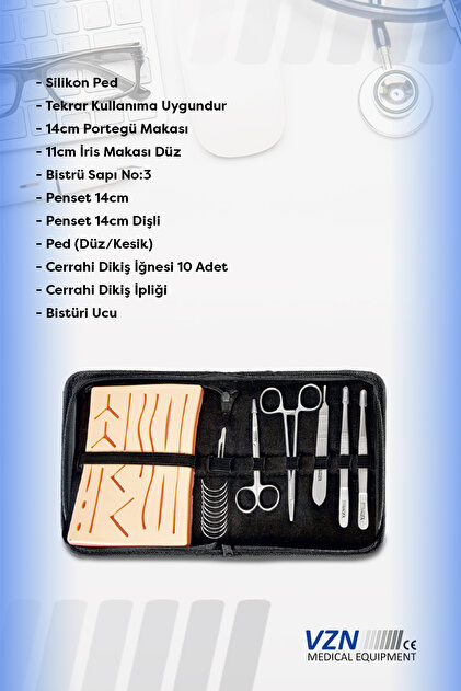 VZN medical equipment VZN Sütürlü Eğitim Seti - Fiyatı, Yorumları
