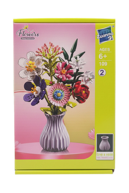 Pasifik Toys Zuanma Çiçek Buketi Yapım Seti No2 109 - Fiyatı