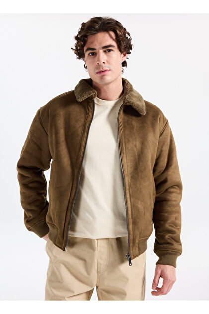 Jack & Jones Açık Kahve Erkek Mont 12282444_JPRCCLUKE BOMBER