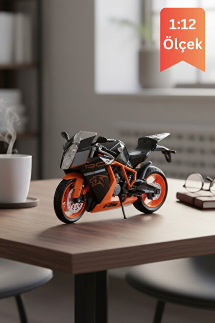 MSZ Kawasaki Ninja H2R 1:18 Ölçek (12cm) Diecast Model Motosiklet