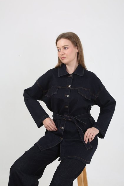 Women's Denim Set - Jean Jacket and Pants