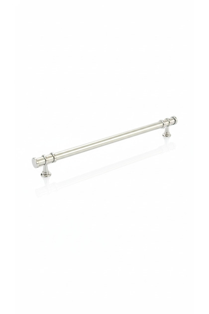 YÜZÜKLÜ KROM-KROM METAL KULP 160 MM (16CM ) MOBİLYA KULPU,DOLAP KULPU,MUTFAK DOLAP KULPU,ÇEKMECE