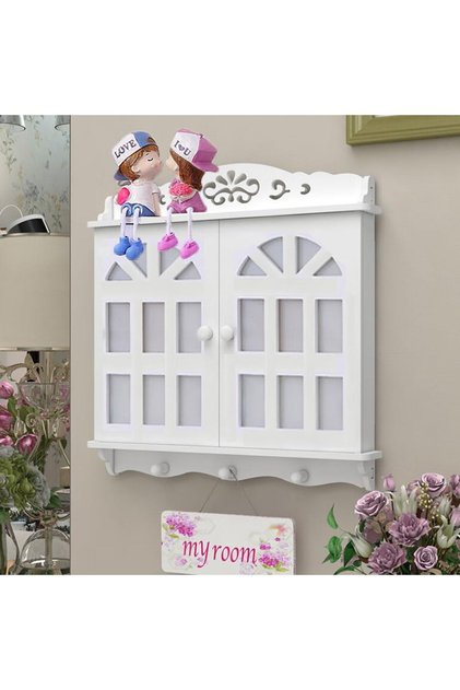 OneDcor Decorative Fuse Box Cover Cabinet - Modern Minimalist Wall-Mounted Electric Meter Box Cover