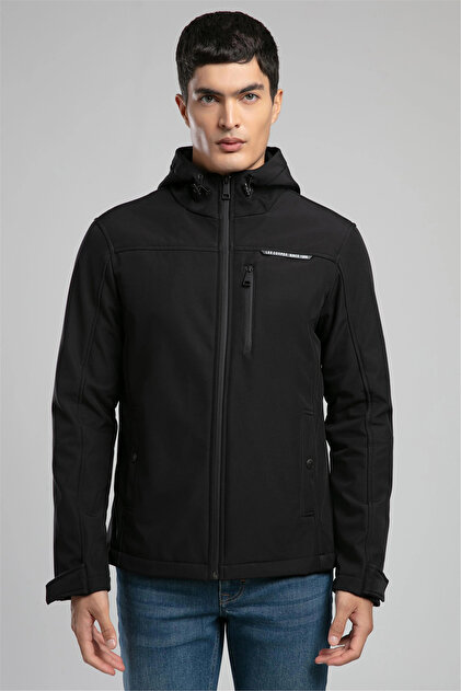 Lee Cooper Regular Fit Kapüşonlu Fermuarlı Mont Erkek MONT 261 LCM
