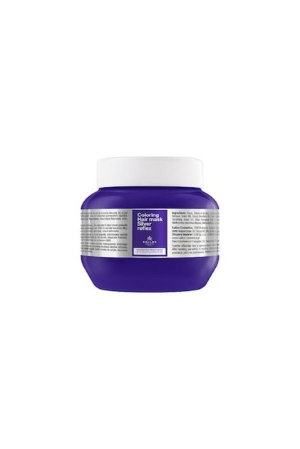 Mască de păr Silver Reflex - mască neutralizantă pentru păr blond platinat și grizonat, 275 ml