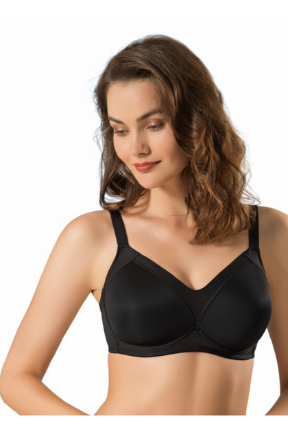 9150 Sophie Soft Cup Desteksiz Sütyen Siyah