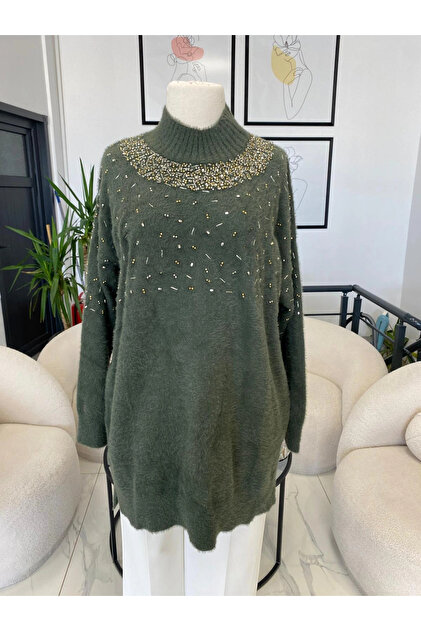 ニット/セーター mother sonia angora knit tunic Nuss Angora Kazak - Fiyatı, Yorumları
