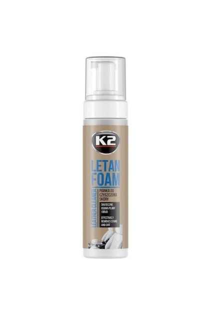 Spray de curățare spumă pentru tapițerie din piele 200ml LETAN K205