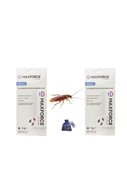 Set - 2 x gel Maxforce 5g pentru gândaci de bucătărie + sac slavandă LF 10g