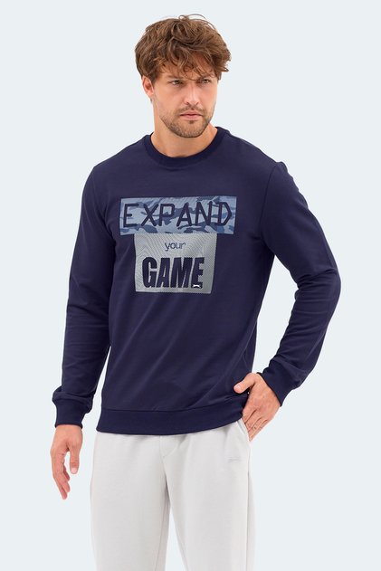 Rubio Men's Navy Blue Sweatshirt