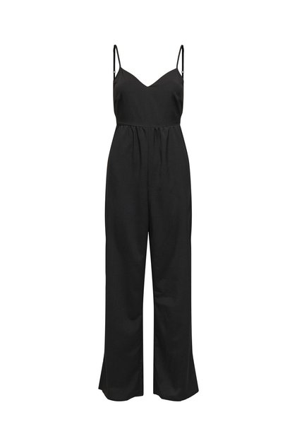 ONLNOVA LIFE VIS MALI JUMPSUIT SOLID Kadın Siyah Tulum - 15352528