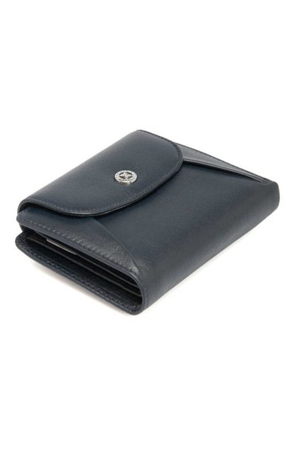 Navy Blue Genuine Leather Women's Wallet - S1Cb00005714-I91