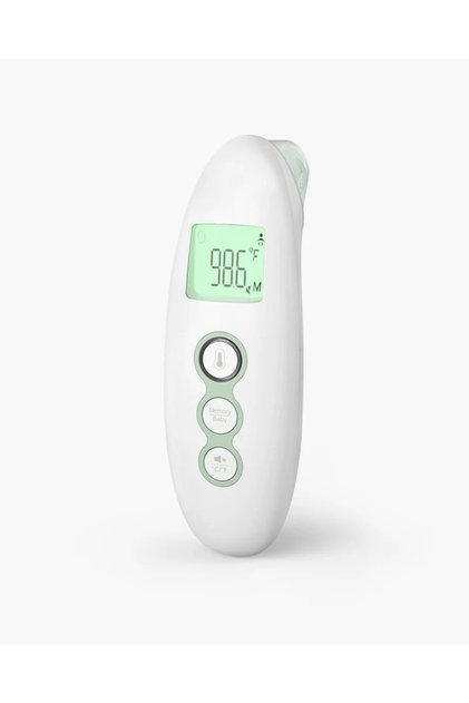 Termometru Digital cu infraroșu pentru frunte și ureche fără contact alarmă pentru febră –