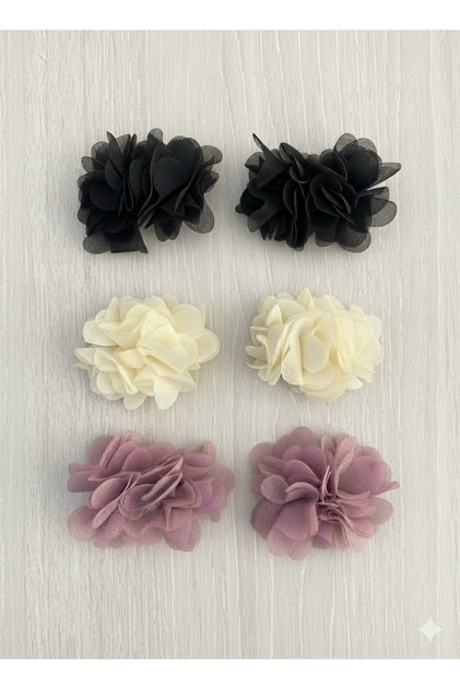 Girl's 3 Sets of 6 Pieces Clips Frida- Flower Hairpin