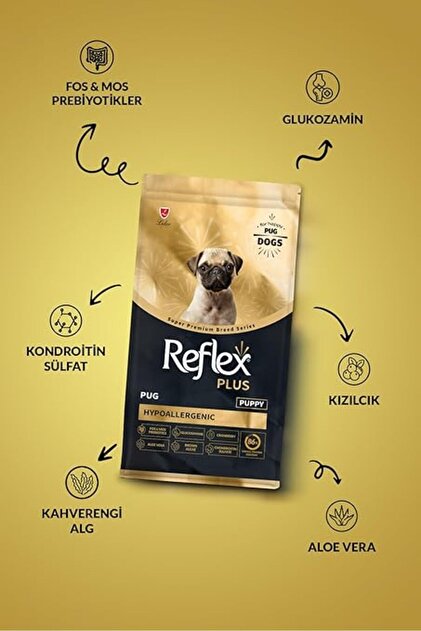 Reflex Plus Pug Yavru Köpek Maması 8 Kg CSS62292 - Fiyatı, Yorumları