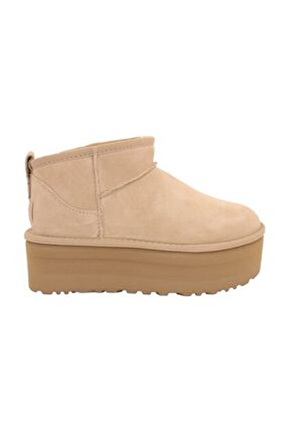 UGG Classic Ultra Mini Platform Kadın Kum Rengi Bot - Fiyatı