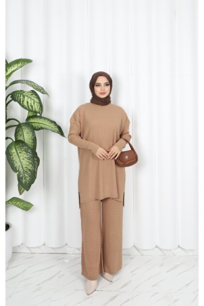 Hair Braided Knitwear Set