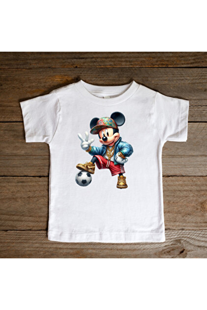 Παιδικό μπλουζάκι Mickey Football Star
