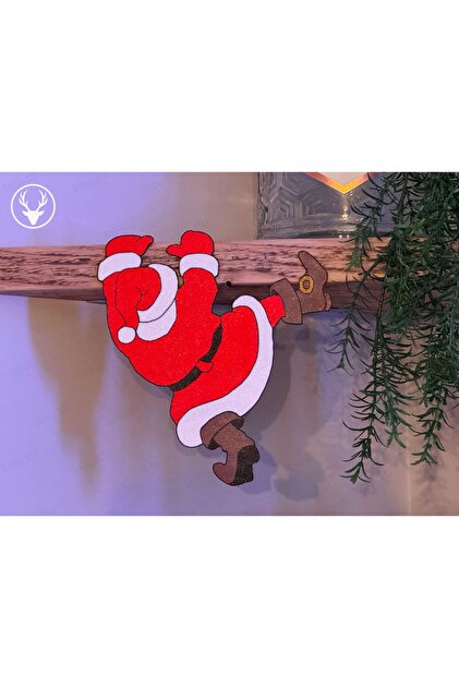 ihtiyacın3d 3D Baskı Asılı Noel Baba Süsü - Yılbaşı Dekorasyonu
