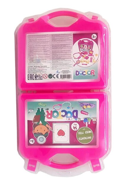 TOYZ PLAY ÇANTALI DOKTOR SETİ PEMBE / MESLEK SETLERİ - Fiyatı