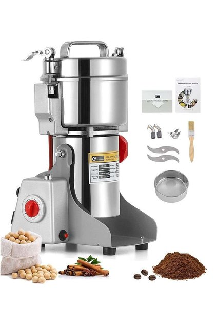 High-Speed Electric Grain Grinder Mill Stainless Steel Powder Grinder Machine (SG-800)