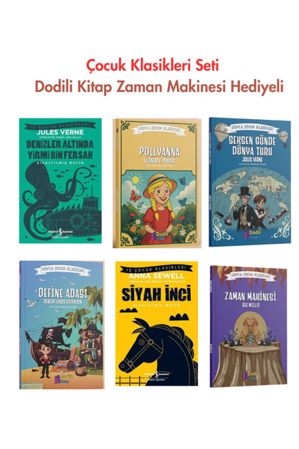 2. 3. 4. 5. Sınıflar İçin Denizler Altında Yirmi Bin Fersah - Siyah İnci - Define Adası - Pollyanna