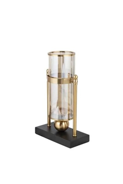 Suport lumânare Sens S, metal și sticlă, 20x10x31cm