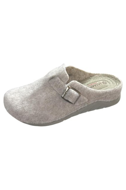 Women's Closed-Front Daily Wool Felt House Slippers