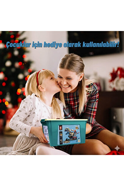craftivio FitDinosaur Parçalara Ayrılabilen Manyetik Blok Montaj