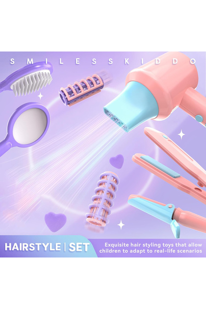 Mofy Baby Saç Şekillendirici Set Oyuncak Saç Bakım Seti Oyuncak