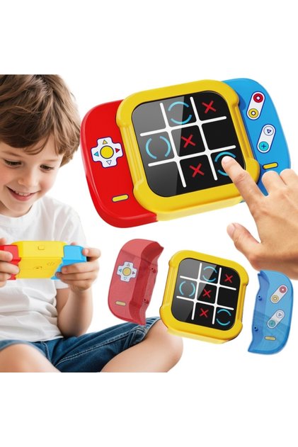 Joc electronic cu ecran LCD tactil – 4 moduri de joc, 3 ani