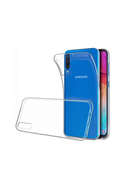 Samsung Galaxy A50 Compatible Transparent Protected Phone Case