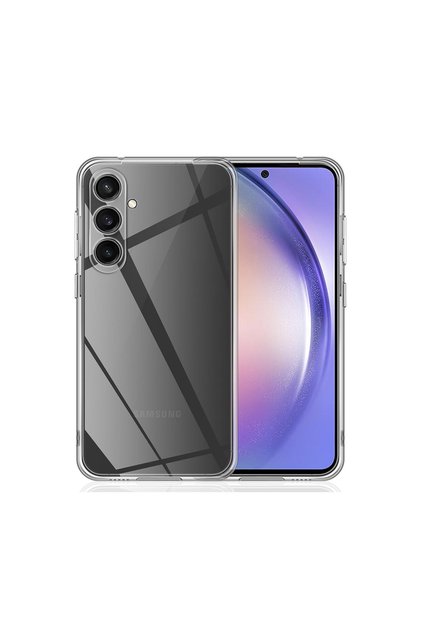 Samsung Galaxy A55 Compatible Transparent Protected Phone Case
