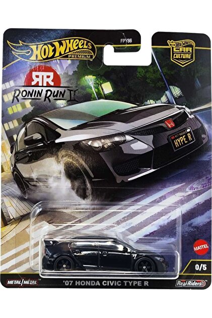 Hot Wheels RONIN RUN チェイスCIVIC HOT WHEELS CHASE - '07 Honda Civic Type R - Ronin Run II - Car