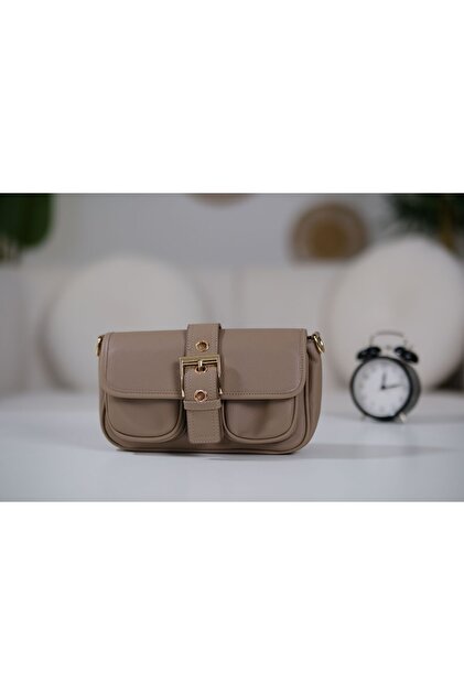 Twopocket Bag Sunideri/Suede Women's Bag Bl1495