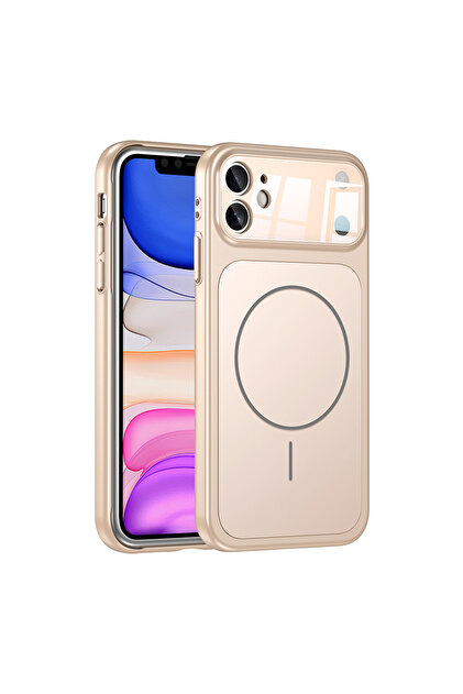 Başkenttekno iPhone 11 Uyumlu İphone 17 Görünümlü Kılıf Kablosuz