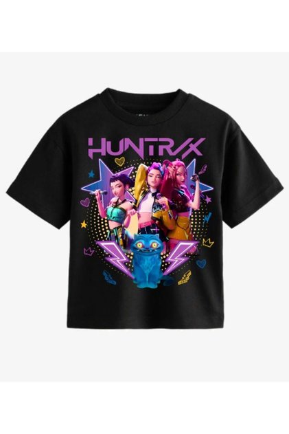 Tricou bumbac 100%, KPop Huntrix Demon Hunters