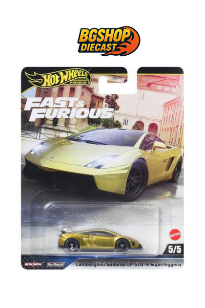 HOT WHEELS Premium - Fast & Furious - Lamborghini Gallardo LP 570