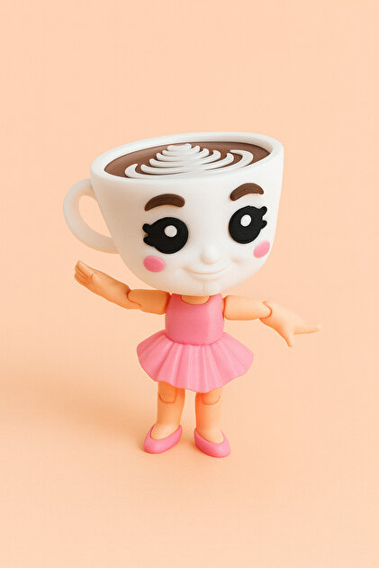 hamzam Ballerina Cappuccino Brainrot Figürü - Fiyatı, Yorumları