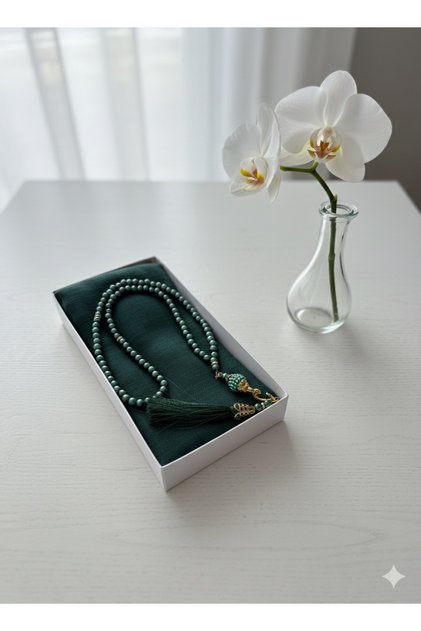 Scarf Prayer Beads Set Mevlüt Gift
