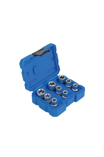 Σετ καρυδάκια τύπου E, E10-E24, torx, 9 τεμάχια,