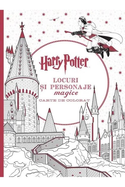 Harry Potter. Carte de colorat. Locuri si personaj